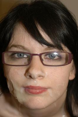 21P Nerdy amateur with nice boobs Jessica Lo gets her mouth fucked by several guys