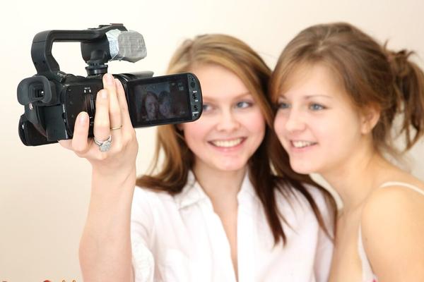 15P Tiny titted teen girlfriend is persuaded to finger her twat for the camera