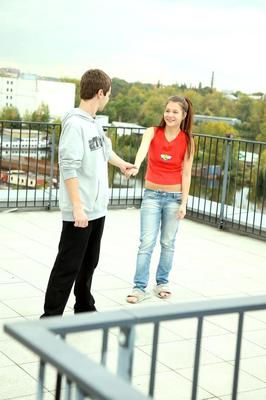 14P Tiny brunette teen teases her boyfriend before agreeing to fuck him