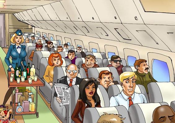 12P Anime man fucks a hung shemale mid-flight until they both ejaculate