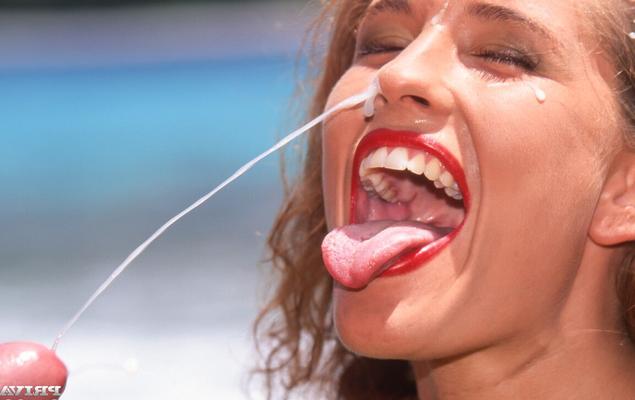 12P Horny redhead Gabrielle Scream gets double fucked and facialized near the sea