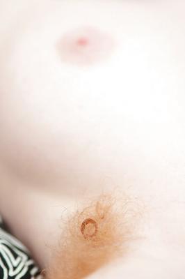 16P Redhead punk chick Isadora fondles all natural boobs and fingers hairy twat