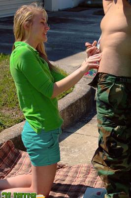 21P Public Handjobs Jessie Young, Raquel Roper