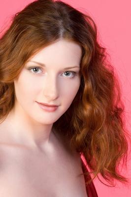 21P Alluring redhead teen Jodie A showing off her yummy pussy & fabulous tits