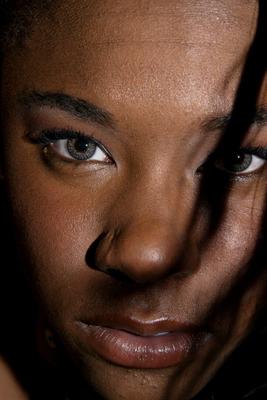 21P Ebony with a big ass Hailey Young gets abused after getting her neck chained