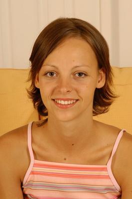 16P Decisive amateur teen babe Agnes is a skinny model with lusty coupler