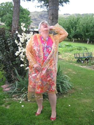 20P Short haired nan Girdle Goddess bares saggy tits and she removes a girdle