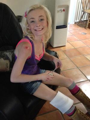 17P Skinny body of comely blonde Maddy Rose makes her neighbor's cock rock hard