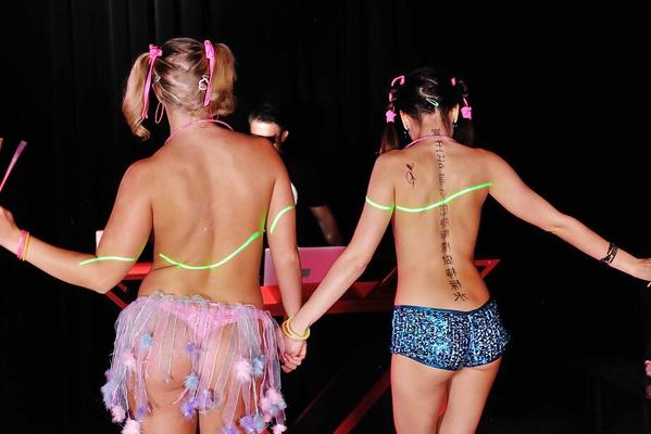 16P Lecherous party hotties have a fervent threesome with a well-hung dj