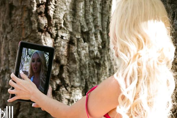 16P Blonde pornstar Aaliyah Love is demonstrating her spicy boobies