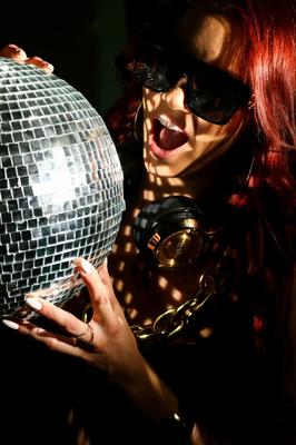 21P Badass American MILF Jayden Cole loses her hot lingerie under flashing lights