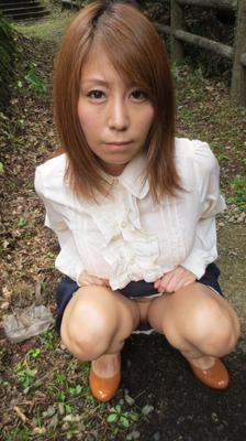 20P Asian girl Chihiro Akino shows her nice juggs and gets a creampie after sex