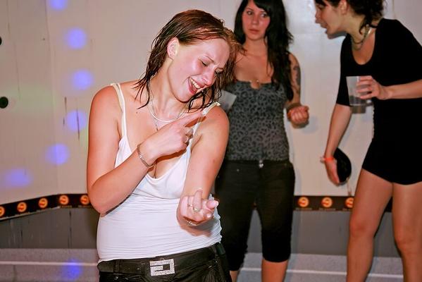 16P Slutty amateur Leony Aprill is into wild sex orgy at the drunk party
