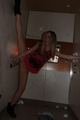 21P Petite Casi James having an interracial 3some with big dicks at a gloryhole