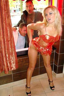 11P Sex tourists find willing females for MMF sex in the Red Light district