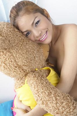 16P Ladyboy Glamour Teddy Bear Teen