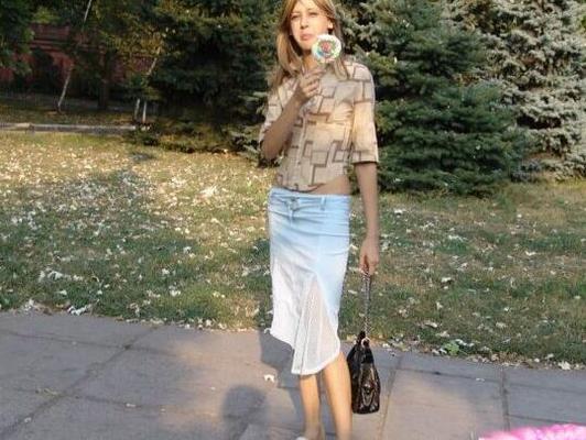 15P Brunette teen with great legs loves to flirt in public