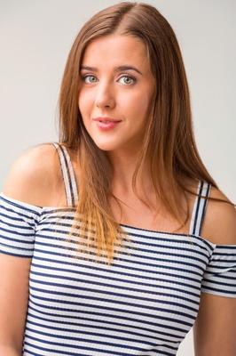 16P Teen solo girl Sybil A frees her great body from a dress and heels on a sofa