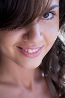 16P Sweet teen Alannis crawls on gravel under a deck while totally naked