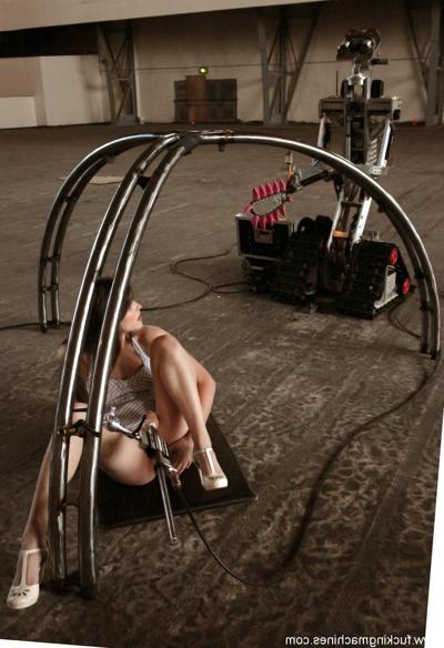 20P Sexy pornstar Bobbi Starr gets fucked by a dildo machine on the floor