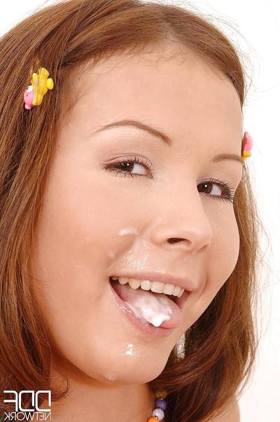 16P Tiny Euro teen July jerking and sucking cock while having pussy ate in 69