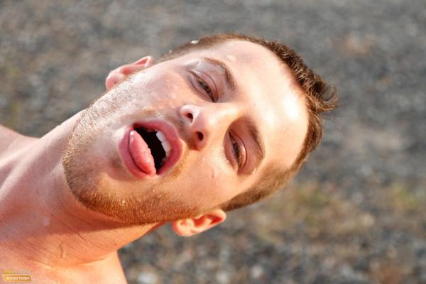 20P Hot gay stud Dante Martin has hardcore anal sex with a cowboy outdoors