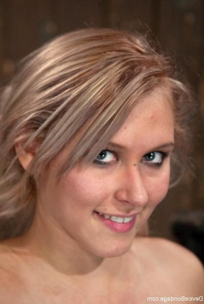 17P Cute blonde girl Katie Summers gets bent over backwards before nipple tugging