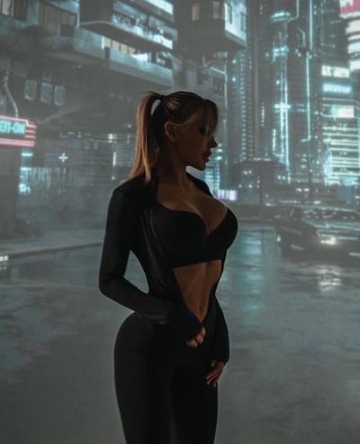 12P Hot OnlyFans doll Victoria Broshkina poses in her sexy lingerie in the mirror