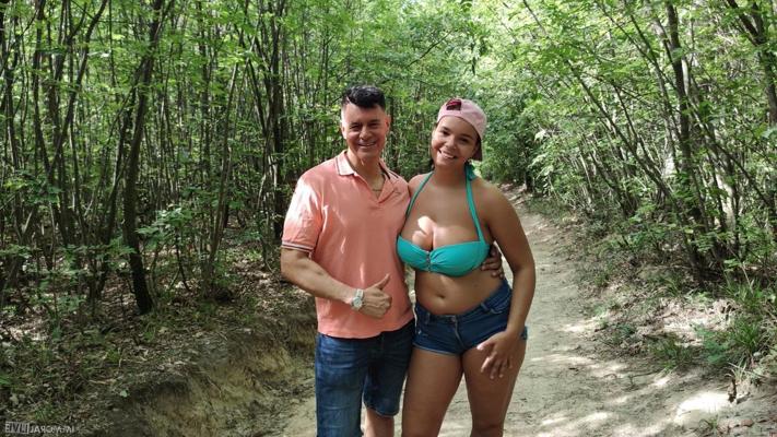 20P Beautiful Czech teen Sofia Lee exposes her big natural tits outdoors