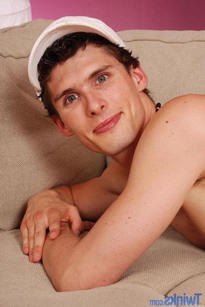 20P Hung twink Max Fonda shows off his big dick and his tight anal love hole