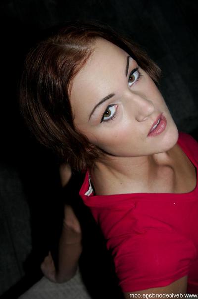 16P American solo model Sara Faye flashes her upskirt panties in a dungeon