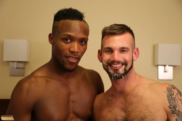 20P Stunning homosexuals Andre Donovan and Chris Harder enjoy an interracial fuck