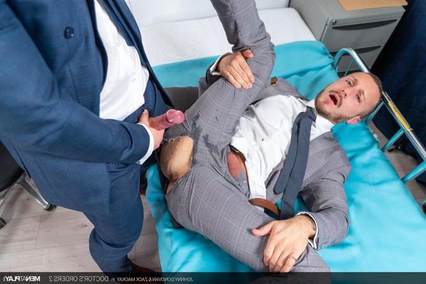 20P Gay doctor Johnny Donovan has wild anal sex with his patient Zack Mackay
