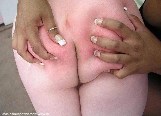 15P Brunette dominatrix takes a naked man over her knee before a harsh spanking