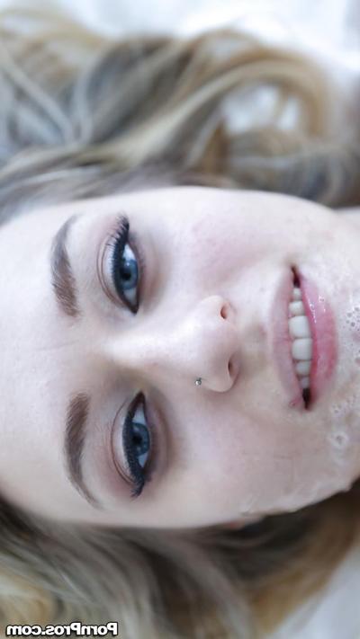 16P Natalia Starr gets screwed and takes a large cumshot on her sweet face