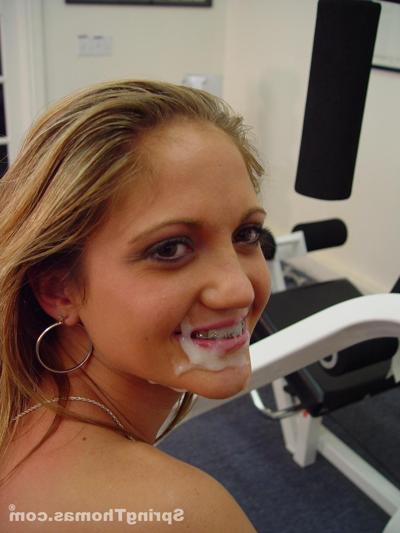 20P 18 year old white girl Spring Thomas has her first interracial experience