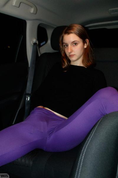 13P Amateur babe Meadow Brink posing in her sexy sheer lingerie and high heels