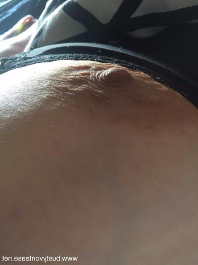 15P Blonde amateur Busty Von Tease flaunts her massive big tits and masturbates