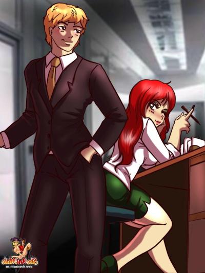 12P Animated busty tranny with a big ass gets her butthole stuffed by a horny man