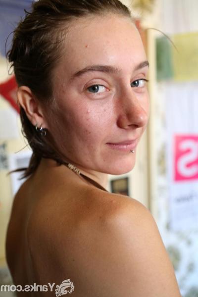 17P Young country girl Roe has never shaved her cunt and proves it on camera