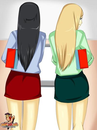 12P Hung anime shemales pegging a young shoe seller & making him eat their jizz