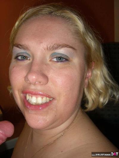 16P Older blonde Barby sucks off a cock after getting naked in a hotel room