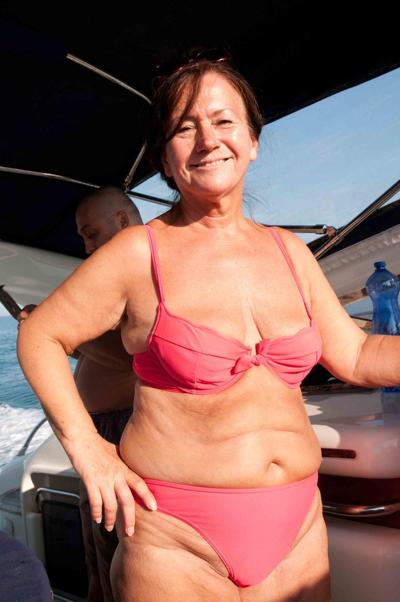 17P European nan Tinny Rados has the men jizz on her tits for her birthday