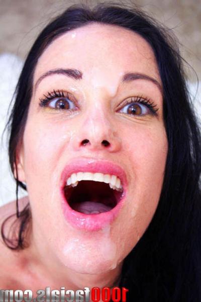 20P Dark haired female Nina Cardova swallows a mouthful of cum after a POV blowjob