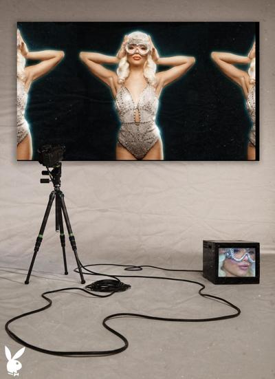 14P Glamorous babe Elsa Jean shows her small tits in a sexy lingerie compilation