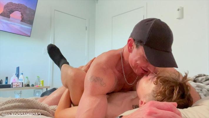 10P Gay pornstar Nate gets his asshole devoured and fucked deeply by his friend