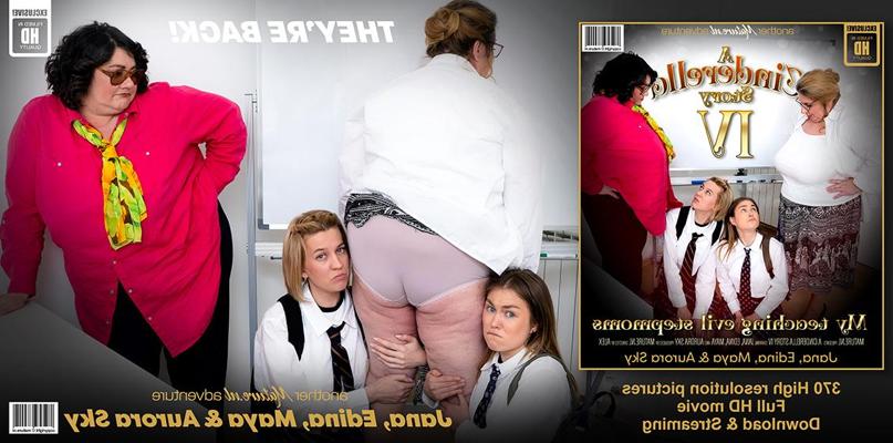 11P Obese women have strapon lesbian sex with petite schoolgirls
