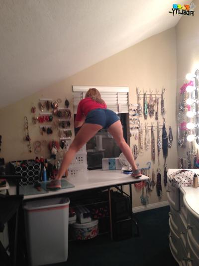 17P Country girl Valerie White strips off her clothes for Ryan Madison