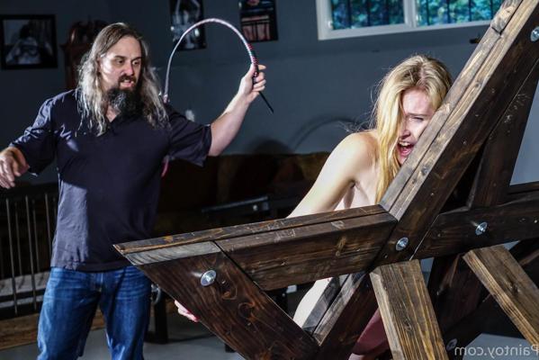 14P Pain slut Ashley Lane pushes her limits at the hands of a sadist couple
