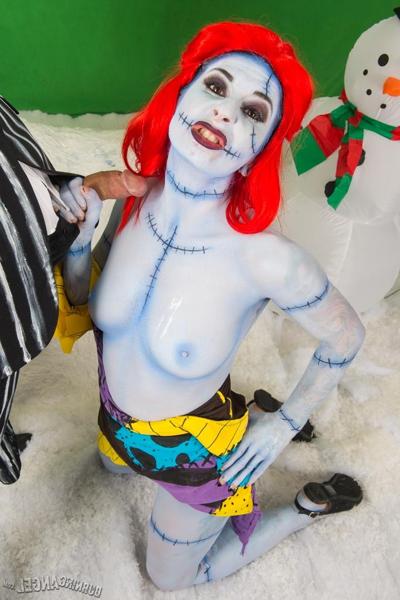 17P Stunning cosplay fucking with horny big assed emo chick Joanna Angel